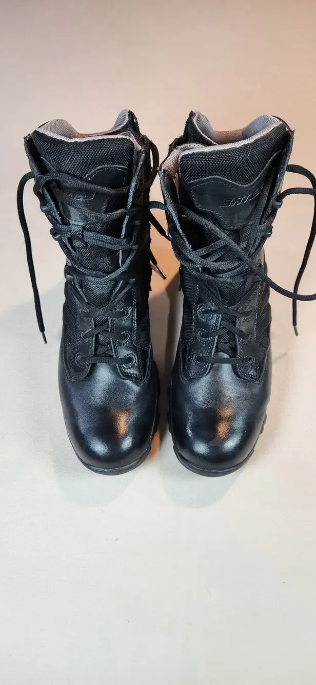 Bates Gore-Tex Tactical Boots Men’s 9 Black Side Zip Waterproof